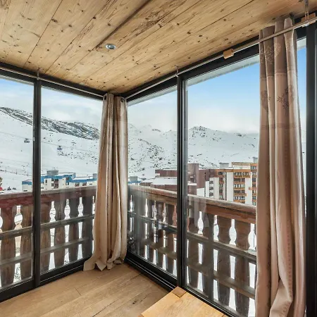 Superbe 2 P Et , Plein Sud, 8 Couchages Style Val Thorens